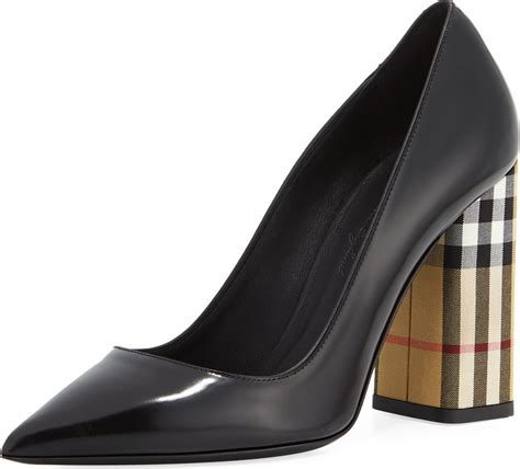 burberry dashwood pumps|Burberry Dashwood Leather Check.